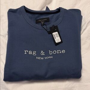 Rag & Bone Navy Crewneck sweatshirt